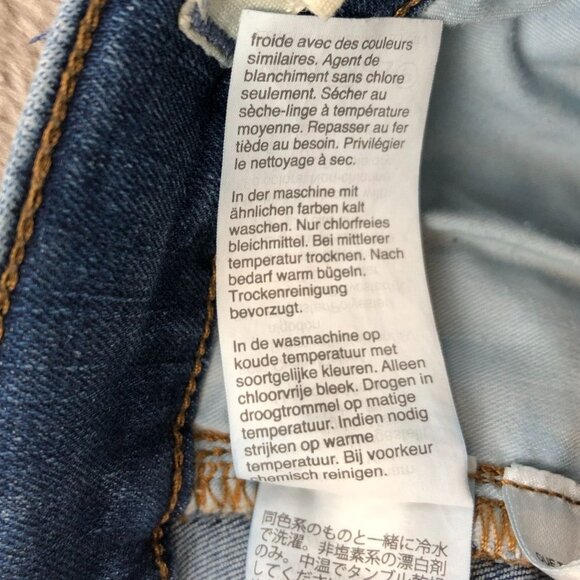 Madewell Womens Jeans Size 24 9" Mid-Rise Skinny Leg Ankle Blue Denim Casual - Picture 12 of 16